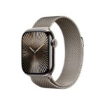 اپل واچ سری 10 تیتانیومی نچرال با بند میلانس لوپ