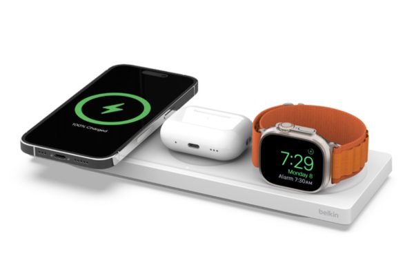 شارژربلکین مدل Belkin Boost Charge 3-in-1 Wireless Charger